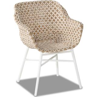 👉 Terras stoel beige Tuinstoel DELIE zonder kussen 5400551386991 5400943183160