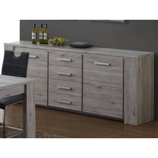 👉 Dressoir eik ELIA 2 deuren 4 lades rustiek 5400551295651 5400943173109