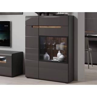 👉 Dressoir antraciet HERCULE 2 deuren antraciet/appenzeller zonder led 5400551384379 5400943174540