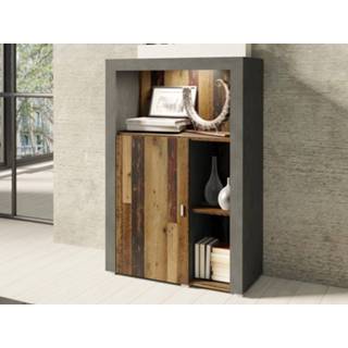 👉 Kast NILA 1 deur 3 vakken matera/old style 5400551415547 5400943176339