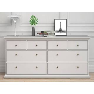 👉 Dressoir wit PARISA 8 lades 5400551375001 5400943187229