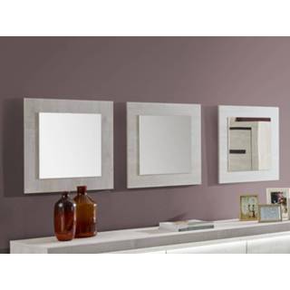 👉 Spiegel eik Set van 3 spiegels LUDIVINE andes 5400551274120