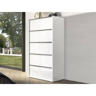 👉 Commode wit LUANA 5 lades hoogglans 5400943202960