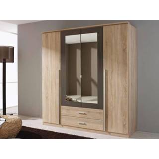 👉 Kast KRIS 4 deuren en 2 lades sonoma / lavagrijs 4038283853064 5400551090454 5400943108767