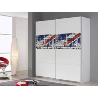 👉 Wit Kast PRINCE 2 deuren 181 cm / stad 5400551090041 5400943110661