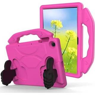 👉 Roze kinderen Huawei MatePad T10/T10s Schokbestendig Hoesje voor - Hot Pink 5712580042909