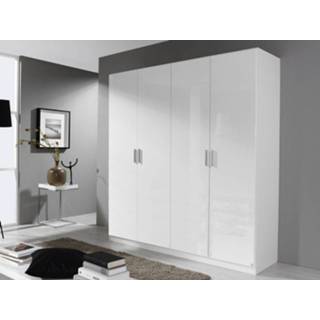 👉 Wit Kast CELLON 4 deuren hoogglans 5400551121738 5400943108446
