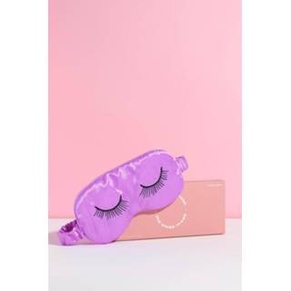 👉 Oogmasker One Size lilac Satijnen Oogmasker,