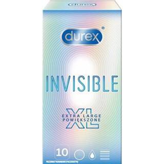 👉 Ultra dun condoom latex extra large transparant Durex Invisible 10 Dunne Condooms - 5900627093100