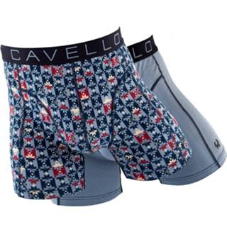 👉 Boxershort blauw s mannen lichtblauw Cavello Boxershorts licht print-S 8718284101802