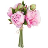 👉 Boeket active roze Pioenrozen 30 cm