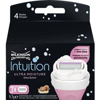 👉 Scheermesje active vrouwen 10x Wilkinson Woman Scheermesjes Intuition Ultra Moisture 3 stuks 4027800446612