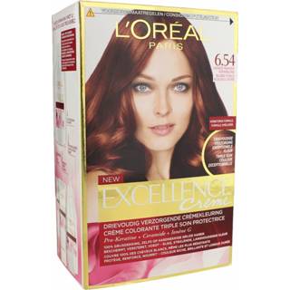 👉 L'Oréal Excellence Creme Haarverf 6.54 Donker Mahonie Koperblond