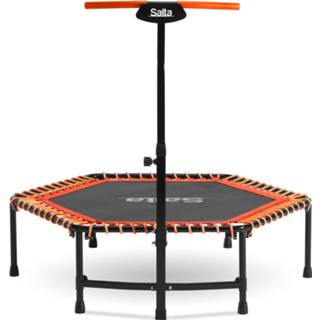 👉 Fitness trampoline oranje active Salta - 140 cm 8719425453583