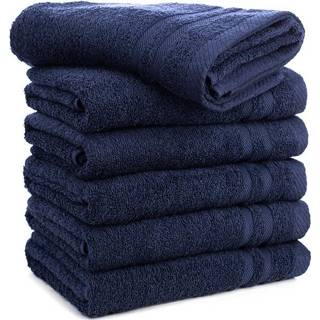 Dekbed katoen blauw Discounter 6-PACK: Handdoeken 50 x 100 cm Kleur: Navy