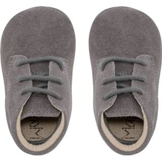 👉 Babyschoenen grijs suede leder XS grey baby's Mavies Classic Babyschoentjes Mt. 7438247469404