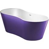 👉 Vrijstaand bad acryl paars Best Design Color Purplecub 174x77x58cm 4005050 8719323062177