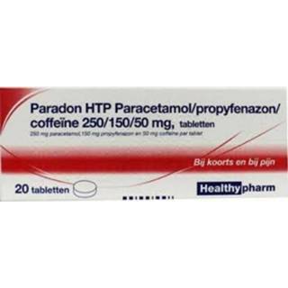 👉 Active Healthypharm Paradon Blister 2x10 20 tabletten 8714632069817