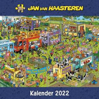 👉 Kalender papier kalenders Comello 2022 Jan van Haasteren 30 x cm 8716467673047