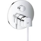 👉 Douchemengkraan chroom GROHE PLUS afdekset voor met 3-weg-omstelling, 4005176530050