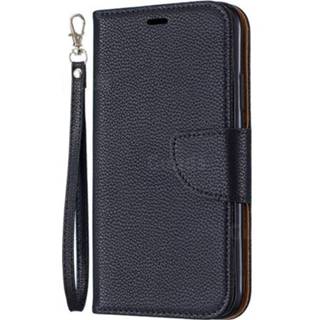 👉 Klassieke portemonnee zwart Mobiq - Hoes iPhone SE (2020)/8/7 7106611071262