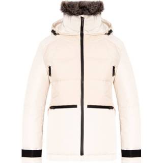 👉 Downjacket vrouwen wit Hooded down jacket