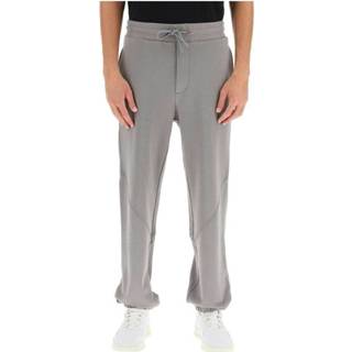 👉 L male grijs Joggers with logo embroidery