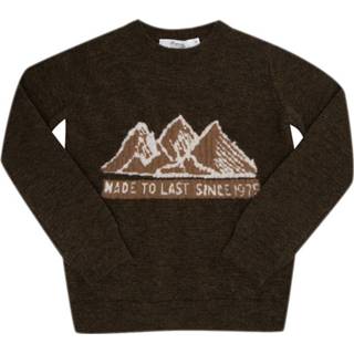 👉 Sweater unisex groen Long-sleeved