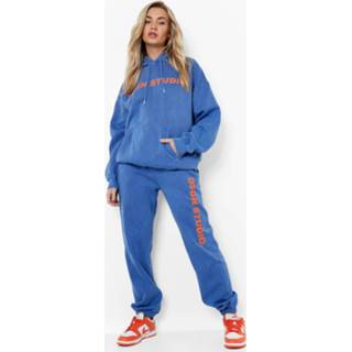 👉 Dsgn Studio Trainingspak Met Hoodie, Cobalt