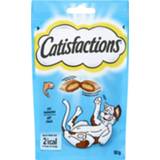 👉 Kattensnoepje Catisfactions Kattensnoepjes 60 g - Kattensnack Zalm 5998749117750 5998749117798