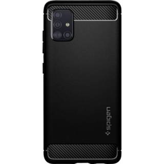 👉 Zwart Spigen Rugged Armor Case Samsung Galaxy A51 8809685624257