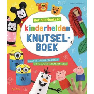 👉 Knutsel boek kinderen Het allerleukste kinderhelden knutselboek. Ludmilla BARABANOV, Paperback 9789044760774