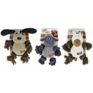 👉 All For Paws Lambswool Cuddle Body Rope - Hondenspeelgoed 32x17x5 cm Multi-Color 847922030407
