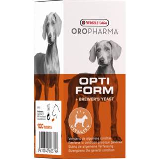 👉 Supplement Versele-Laga Oropharma Opti Form Hond - Voedingssupplement Gewrichten Spieren 100 tab 5410340603796