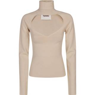 👉 L vrouwen beige Top