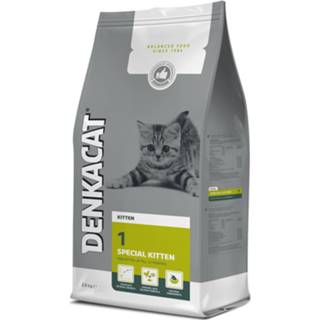 👉 Kattenvoer Denkacat Special Kitten - Kalkoen Rijst 2.5 kg 8711625001243