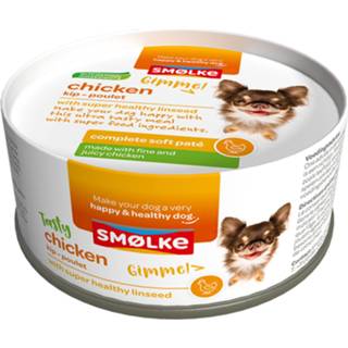 👉 Hondenvoer Smolke Complete Soft Paté 125 g - Kip 8710429018471 8710429018457