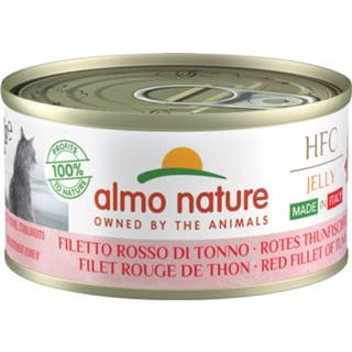 👉 Kattenvoer rode jelly Almo Nature Hfc - Tonijnfilet 70 g 8001154000702