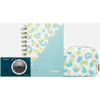 👉 Dagboek Canon Zoemini S2-instantcamera-kleurenfotoprinter, Petrol + hoes 8714574669496