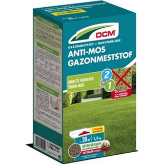 👉 Meststof Dcm Gazon Anti-Mos - Gazonmeststoffen 1.5 kg 5413448146097