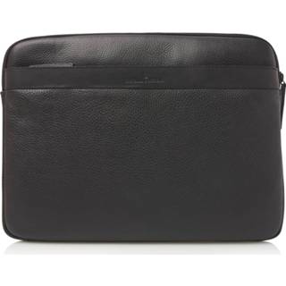 👉 Laptophoes zwart leer vrouwen sleeve effen active Castelijn & Beerens Leren Laptop 16 inch Onyx Romeo 8712257076296