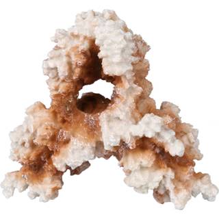 👉 Ornament roze wit Aqua Della Koraal - Aquarium 19.5x11x17.5 cm Lichtroze 4047059443224