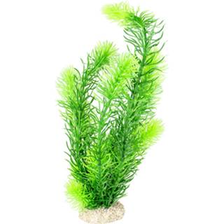 👉 Kunstplant groen Aqua Della Decor Plant Hornwort - Aquarium 32 cm Donkergroen 4047059458617