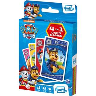 Kaartspel nederlands Paw Patrol kaartspellen - 4 in 1 5411068841125