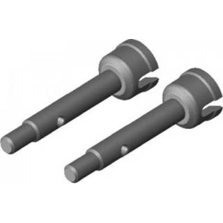 👉 Team Corally - Wheel Shaft - Rear - Steel (2pcs)