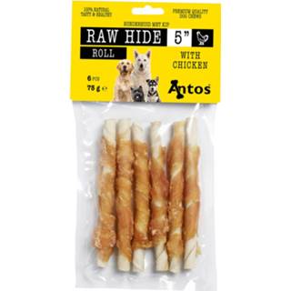 👉 Hondensnack Antos Runderhuid Met Kip Rol Kip&Rund - Hondensnacks 75 g 8714414108260