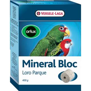 👉 Versele-Laga Orlux Mineral Bloc Large - Vogelsupplement - 400 g Loro Parque