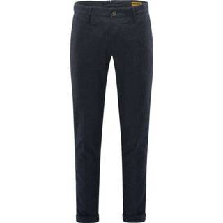👉 W34 w35 w38 w33 male blauw Pantalón Slacks Espiga Algodón