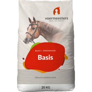 👉 Voermeesters Basis - Paardenvoer - 20 kg