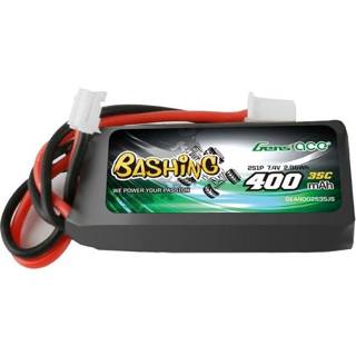 👉 GensAce Bashing 35c 7,4 volt 400mah met JST-PHR Stekker - Axial SCX24